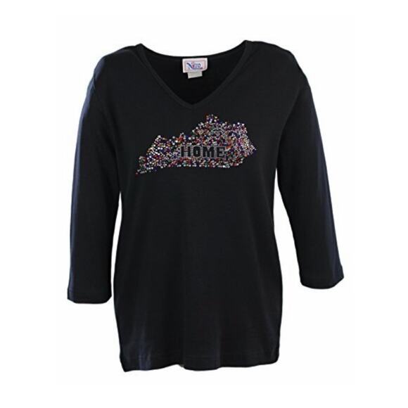 Crystal Kentucky Home Woman’s Top* - Picture 1 of 2